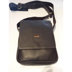 Bolso hombre pielnoble solapa mediano